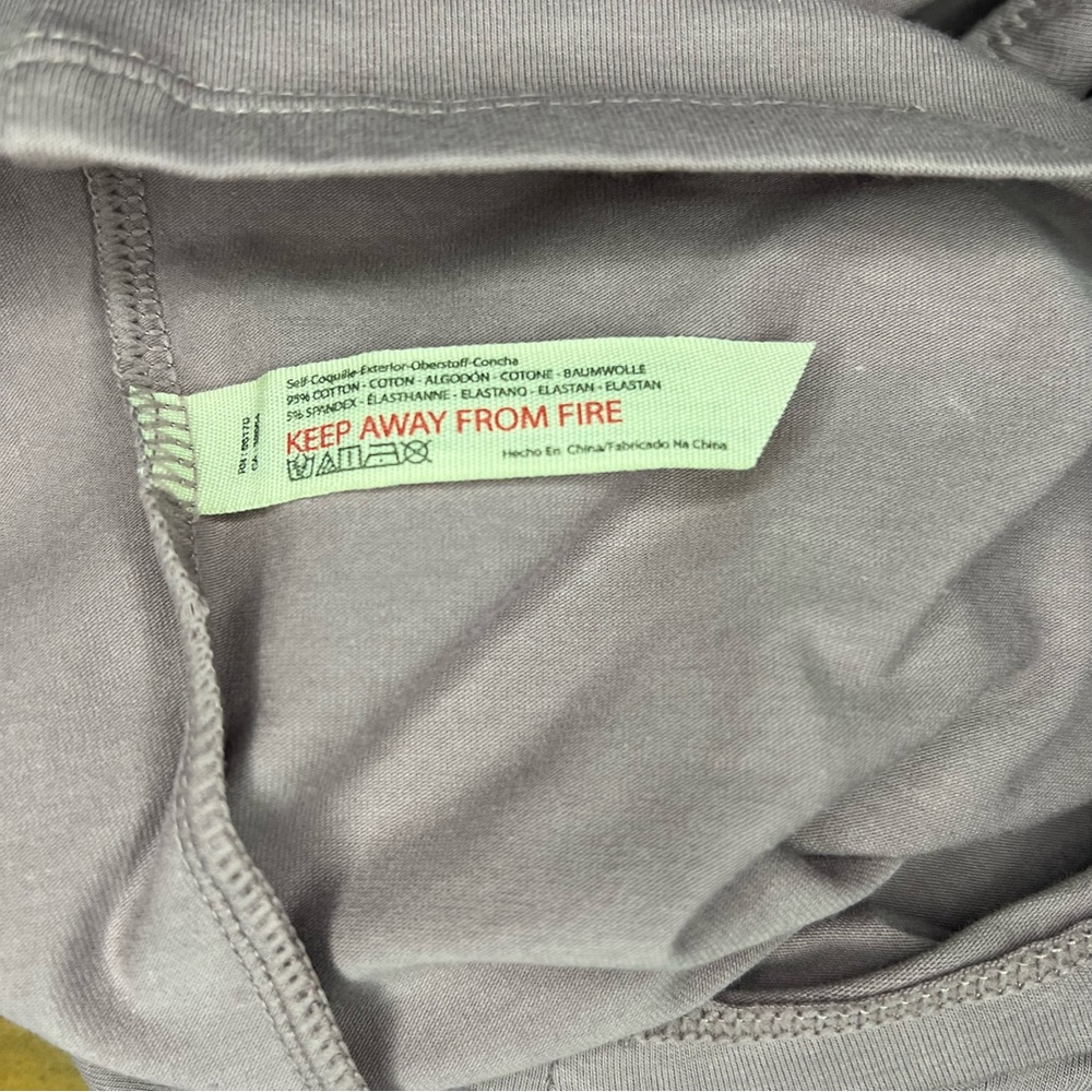 NEW FREE PEOPLE Weekend Friend Shortie Women's Romper In Lilac Size M - Picture 12 of 12